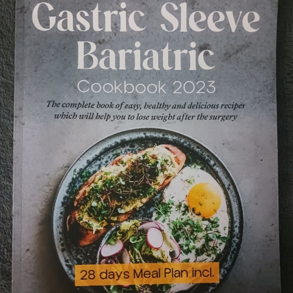 Gastric Sleeve Bariatric Surgery Cookbooks & Portion Plate - Picture 2 of 8